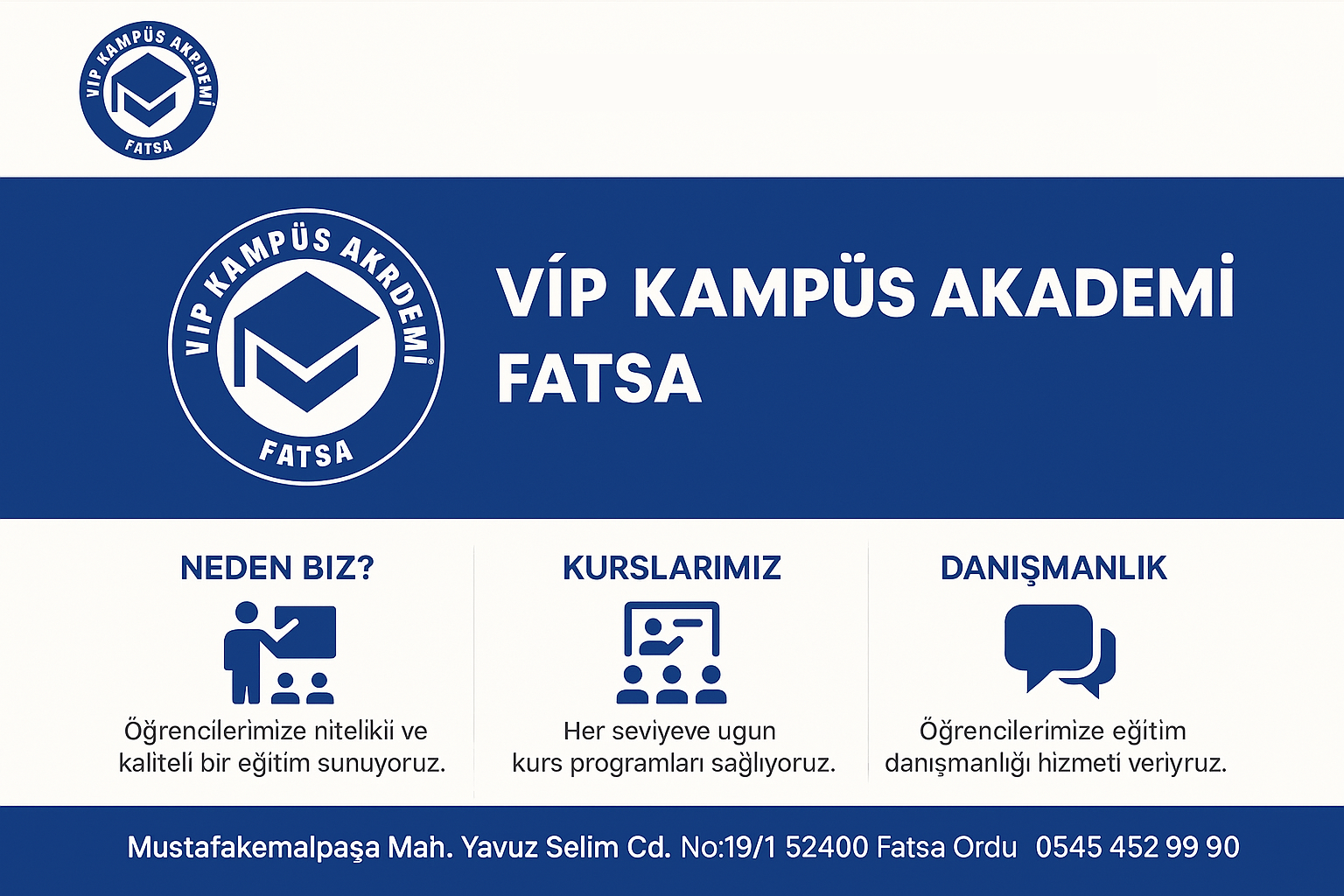 VIP Kampüs Akademi Anasayfa